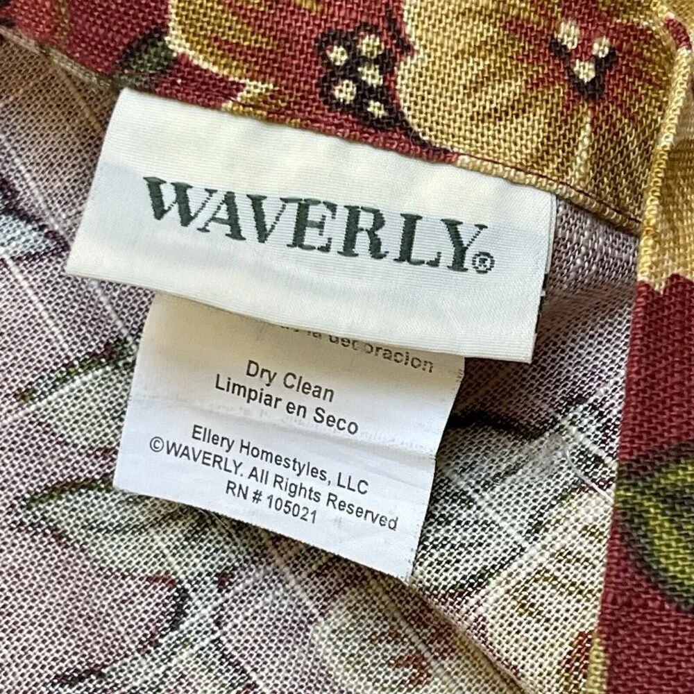 Waverly Garden Room Floral Manor Pillow Sham 25 x 30 In Cottage Farmhouse Set 2